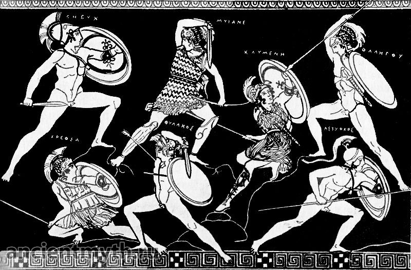 Battle with the Amazons