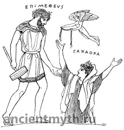 Epimetheus和潘多拉