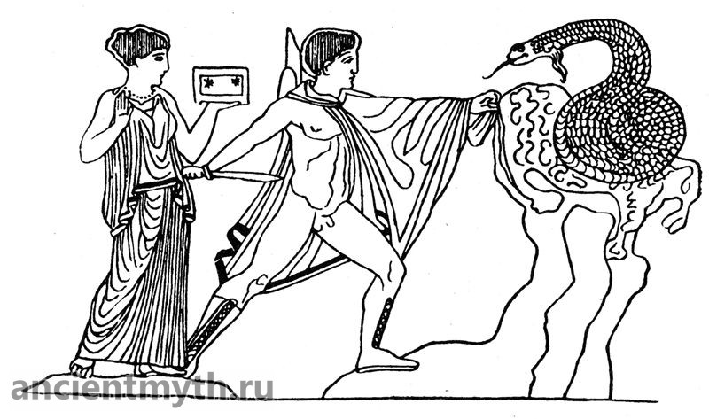 Jasão e Medeia roubam o Velocino de Ouro