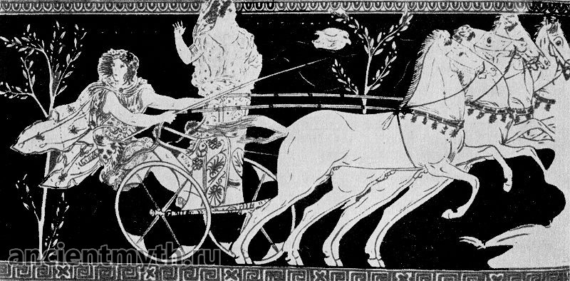 皮洛普斯与希波达米亚在战车上